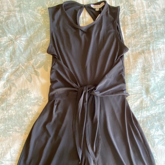 NWT Annalee + Hope Black Jersey Crop/Capri Jersey Jumpsuit - Picture 8 of 14